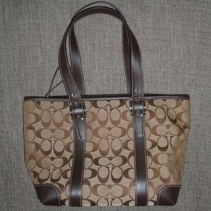Coach Signature Market Tote